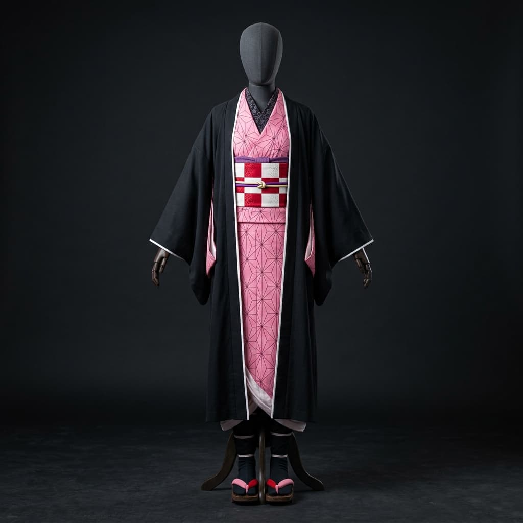 Nezuko Kamado — Kimono Completo
